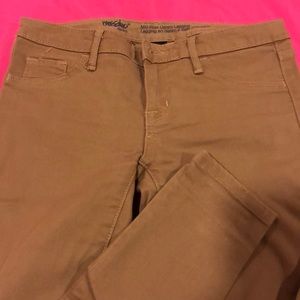 Mid rise denim legging